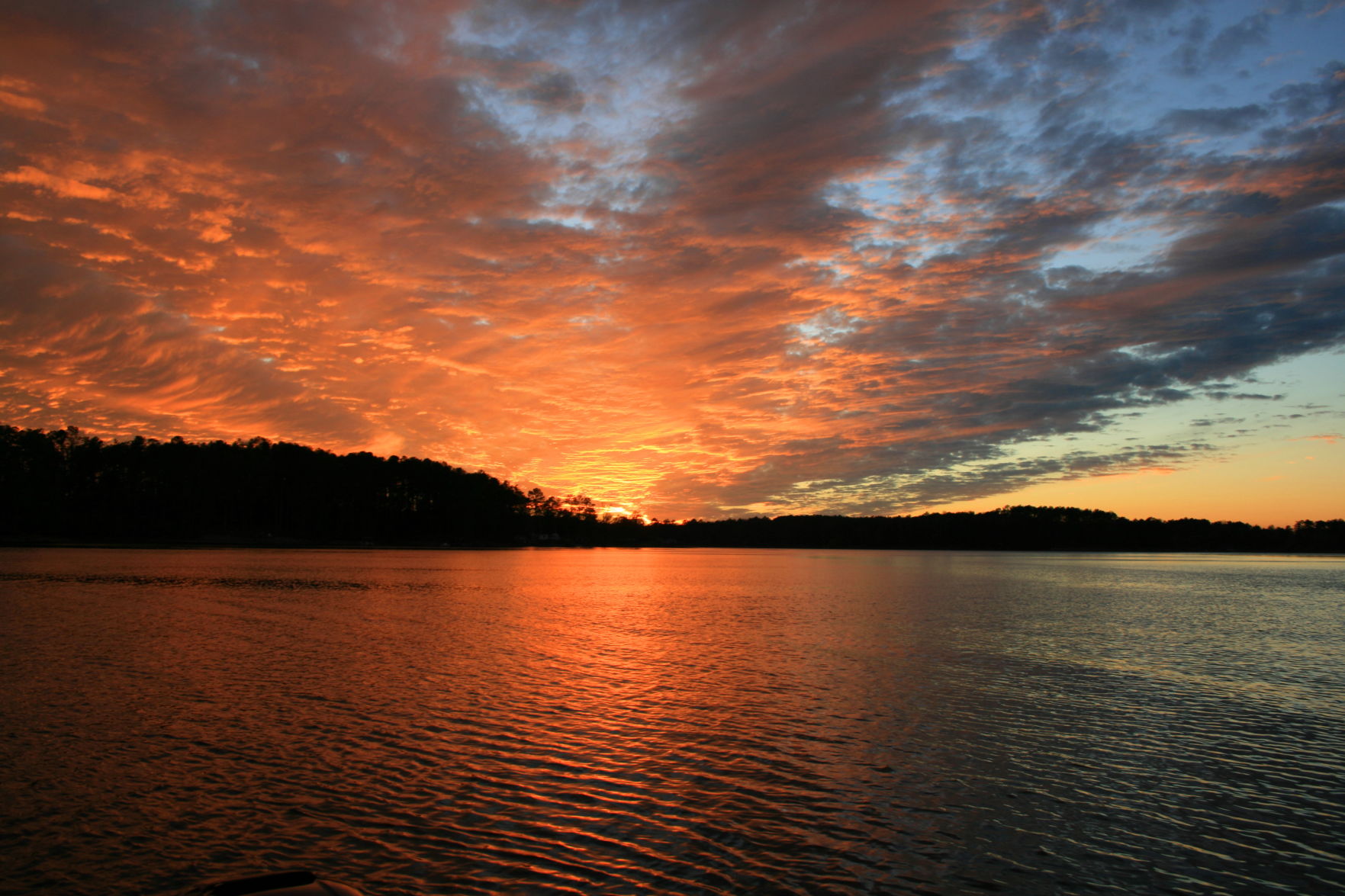 Sunset on Lake Murray